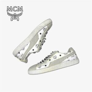 MCM x Puma Suede White sneaker - size 6.5